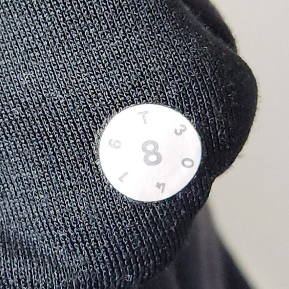 LULULEMON Solid Black Wunder Under Pant Tech Mesh - Picture 6 of 6